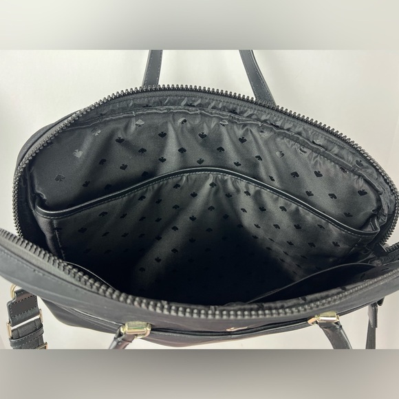 KATE SPADE NEW YORK Black Nylon Laptop Shoulder Bag - Picture 9 of 15